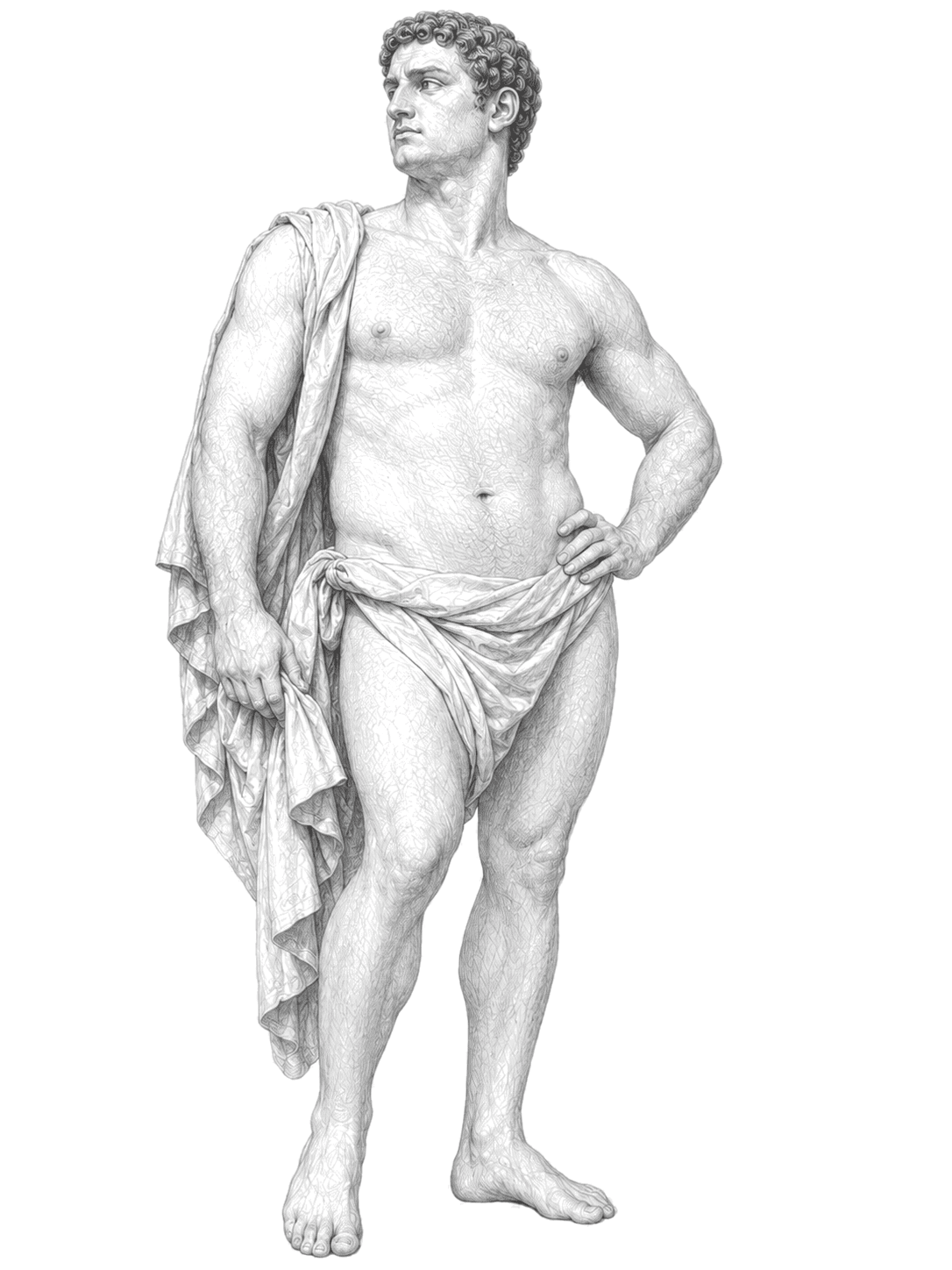 A classical figure, the standard